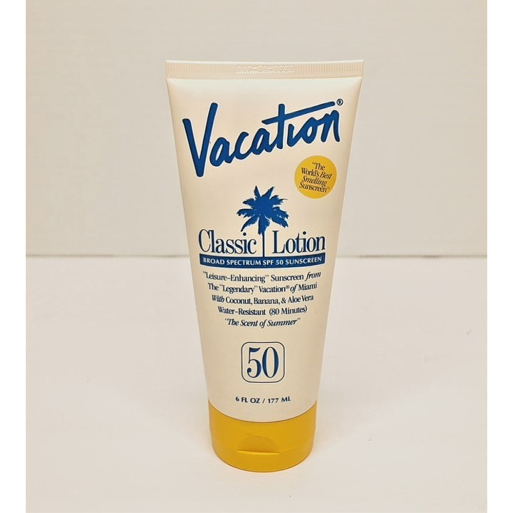 VACATION Classic Lotion Broad Spectrum SPF 50 Sunscreen 6 fl oz New & Sealed